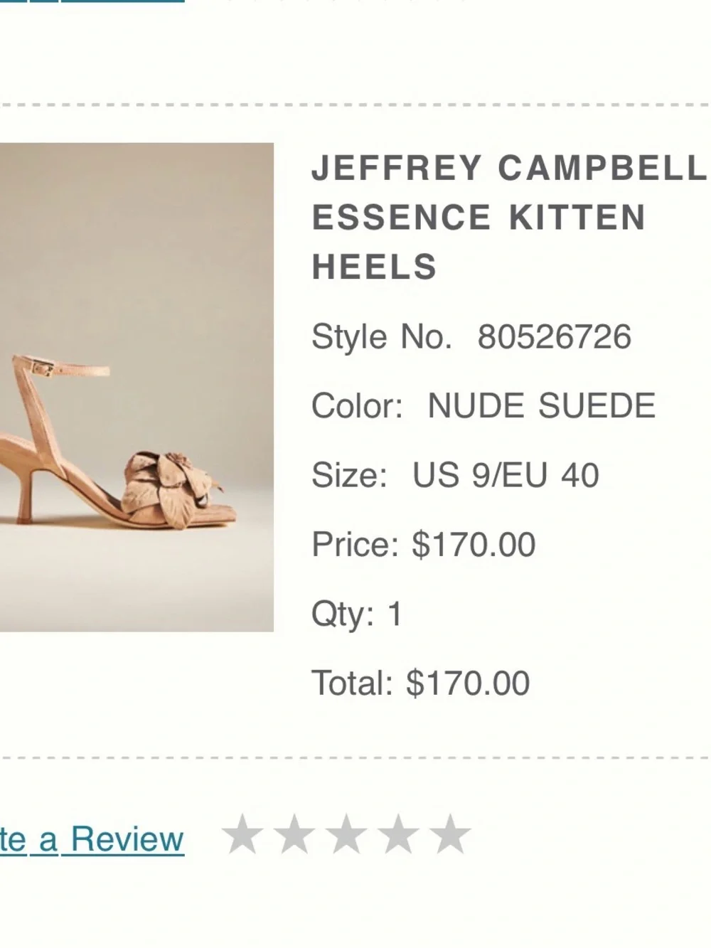 Jeffrey Campbell Floral Suede Kitten Heels